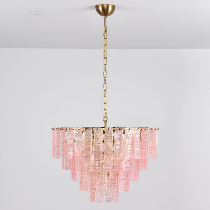 Opalora Pink Murano Chandelier - Vakkerlight
