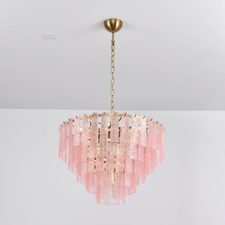 Opalora Pink Murano Chandelier - Vakkerlight