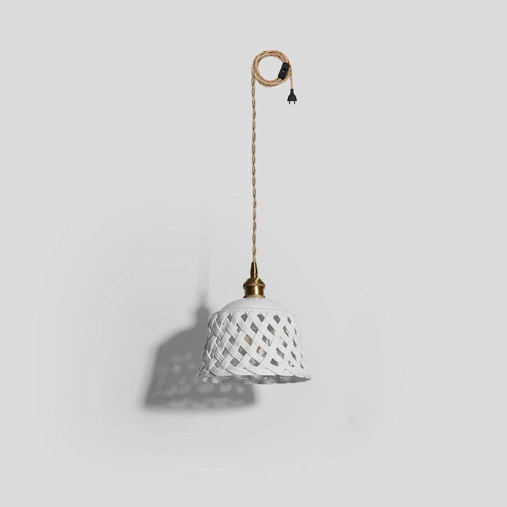 Miira Brass Pendant Swag Light - Vakkerlight