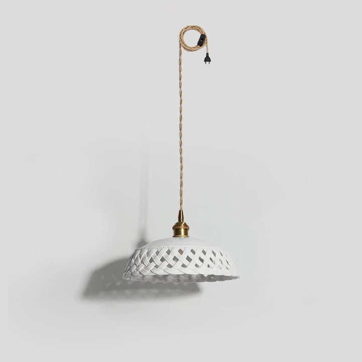 Miira Brass Pendant Swag Light - Vakkerlight