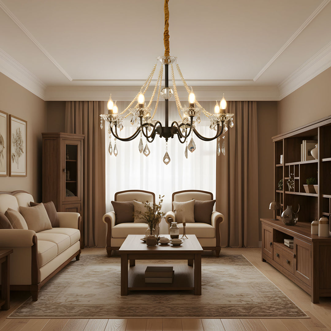 Opulence Crystal Chandelier - Vakkerlight