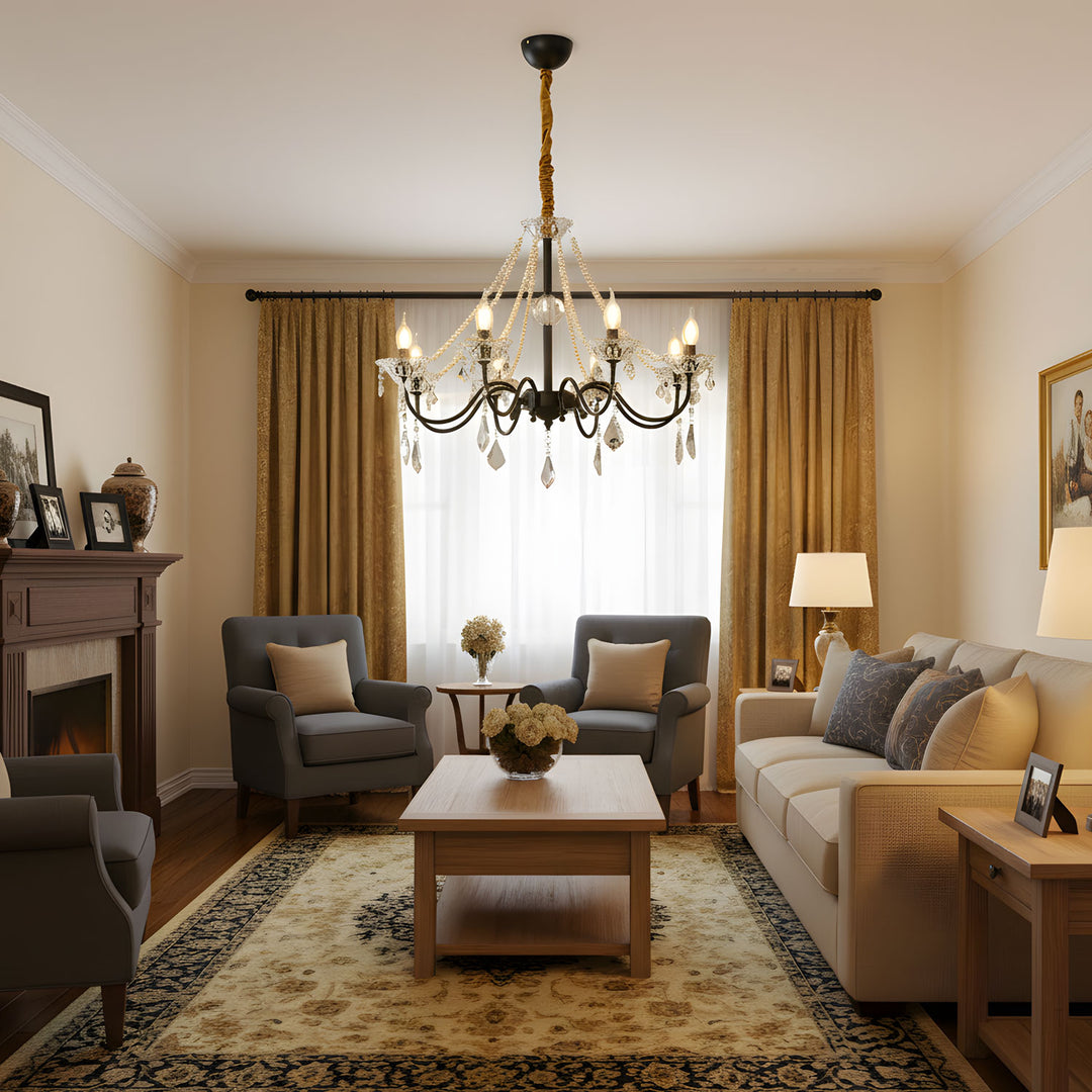 Opulence Crystal Chandelier - Vakkerlight