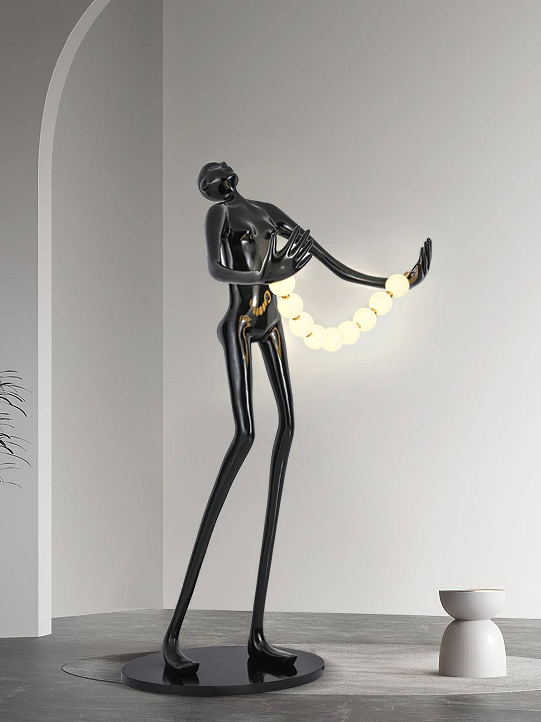 Orb Juggler Sculpture Floor Lamp - Vakkerlight