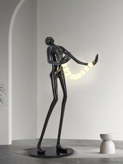 Orb Juggler Skulptur Stehlampe