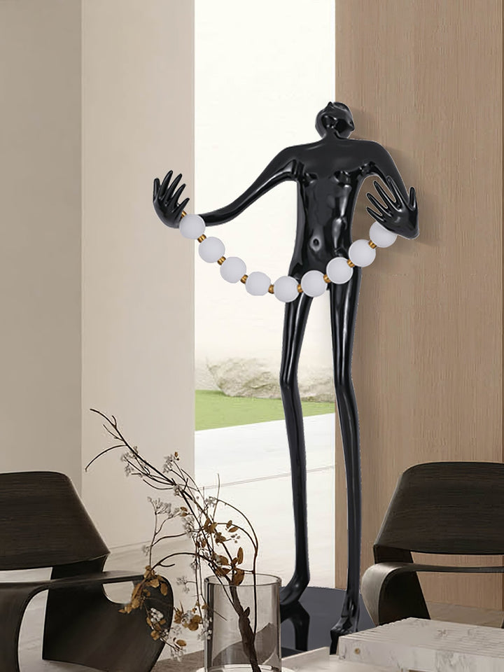 Orb Juggler Sculpture Floor Lamp - Vakkerlight