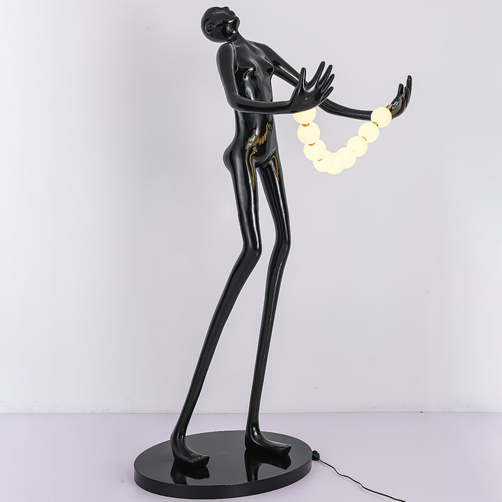 Orb Juggler Sculpture Floor Lamp - Vakkerlight