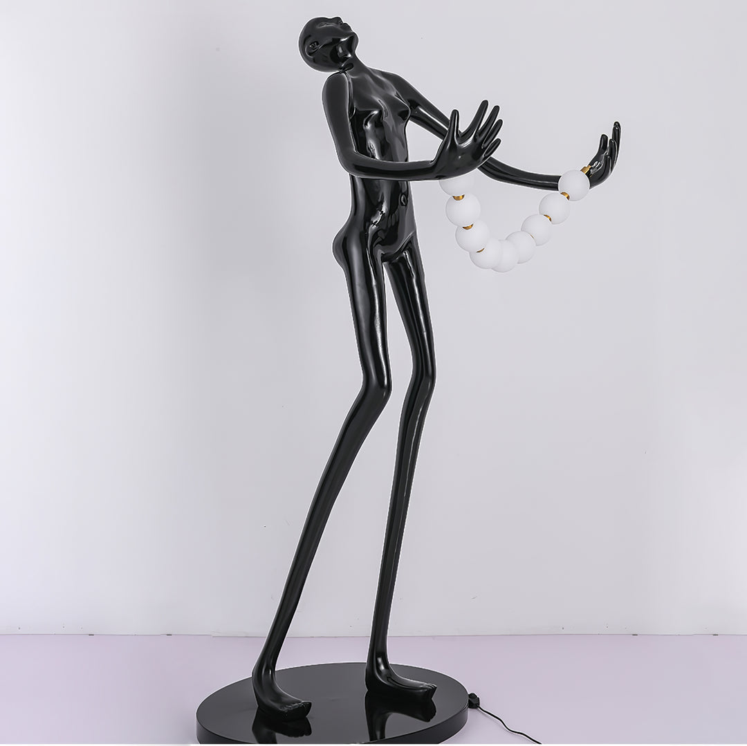 Orb Juggler Sculpture Floor Lamp - Vakkerlight