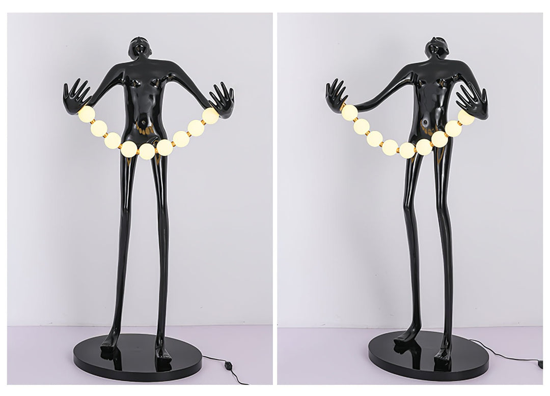 Orb Juggler Sculpture Floor Lamp - Vakkerlight