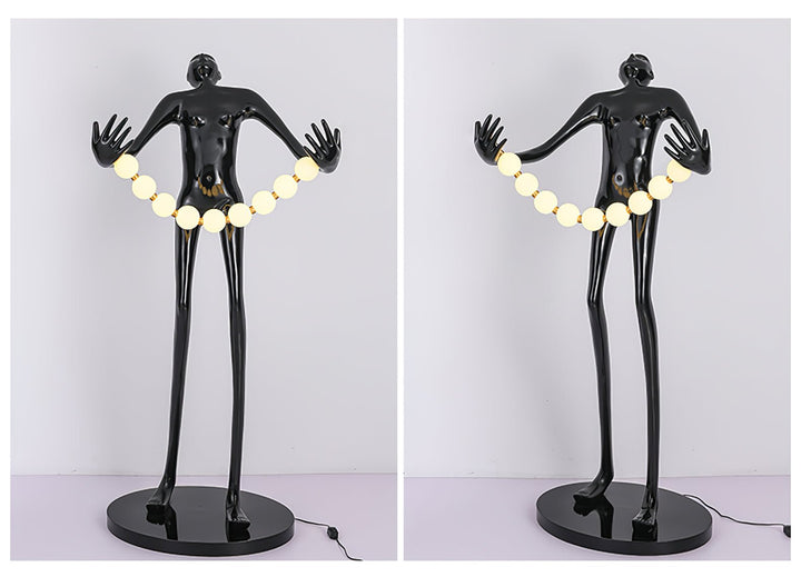 Orb Juggler Sculpture Floor Lamp - Vakkerlight