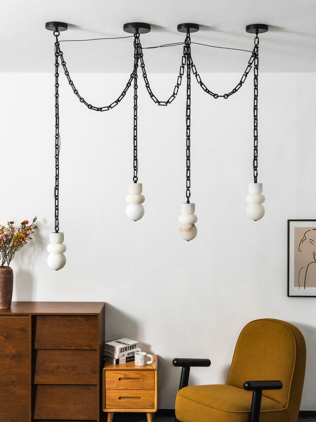 Orba Chain Chandelier - Vakkerlight