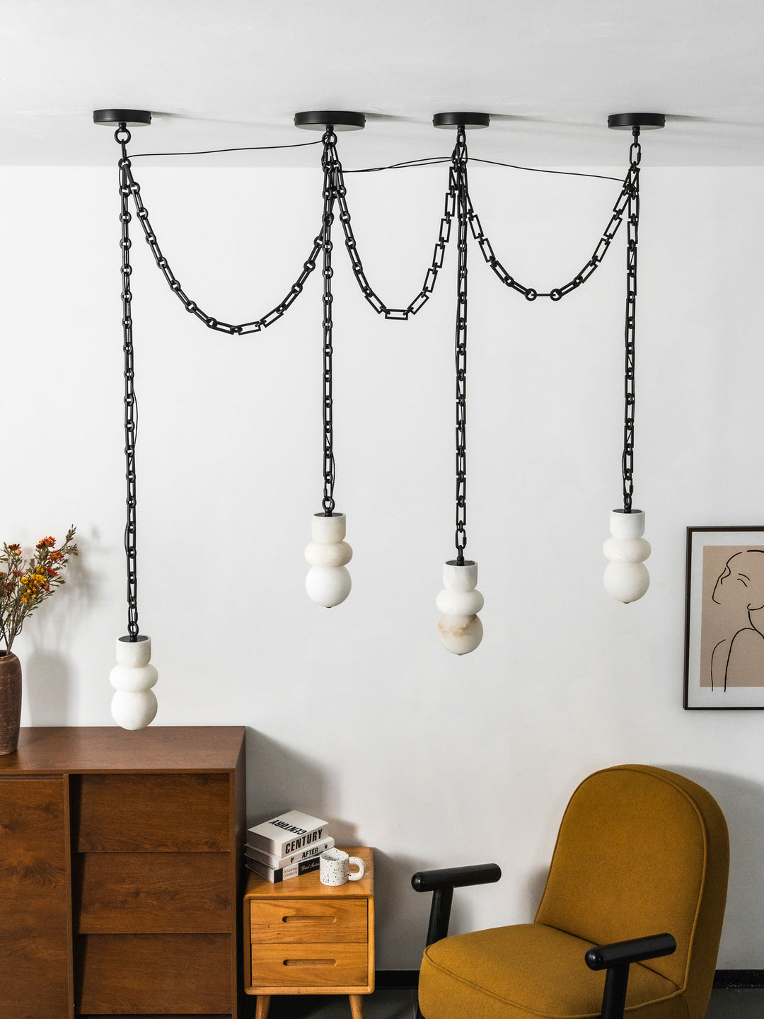 Orba Chain Chandelier - Vakkerlight