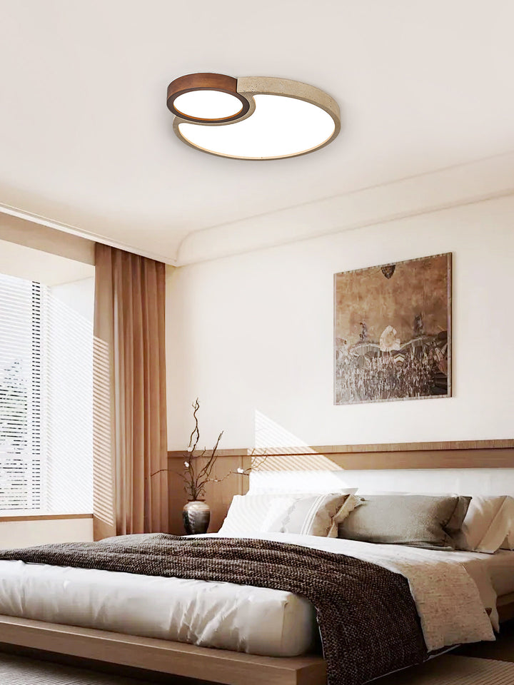 Orba Travertine Ceiling Light - Vakkerlight