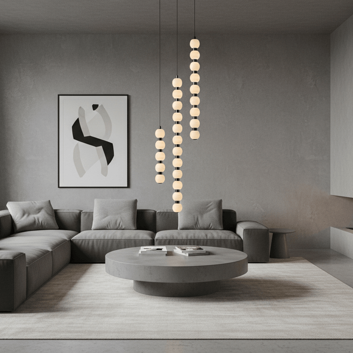Orbique Alabaster Pendant Lamp - Vakkerlight