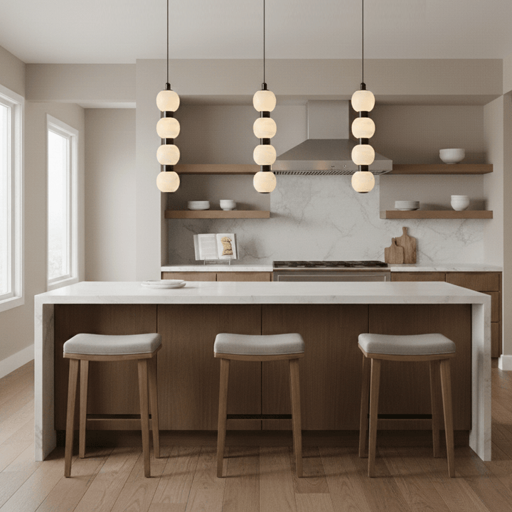 Orbique Alabaster Pendant Lamp - Vakkerlight