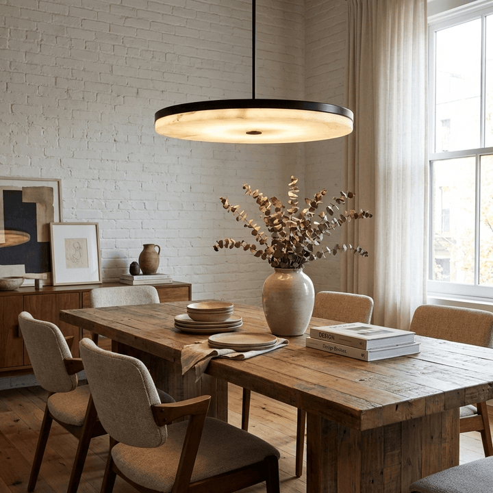 Orbis Alabaster Pendant Light - Vakkerlight