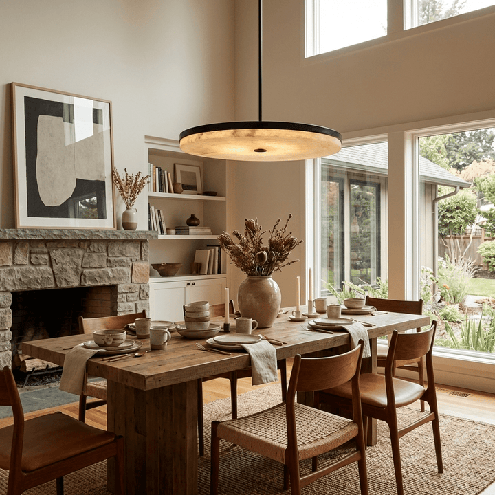 Orbis Alabaster Pendant Light - Vakkerlight