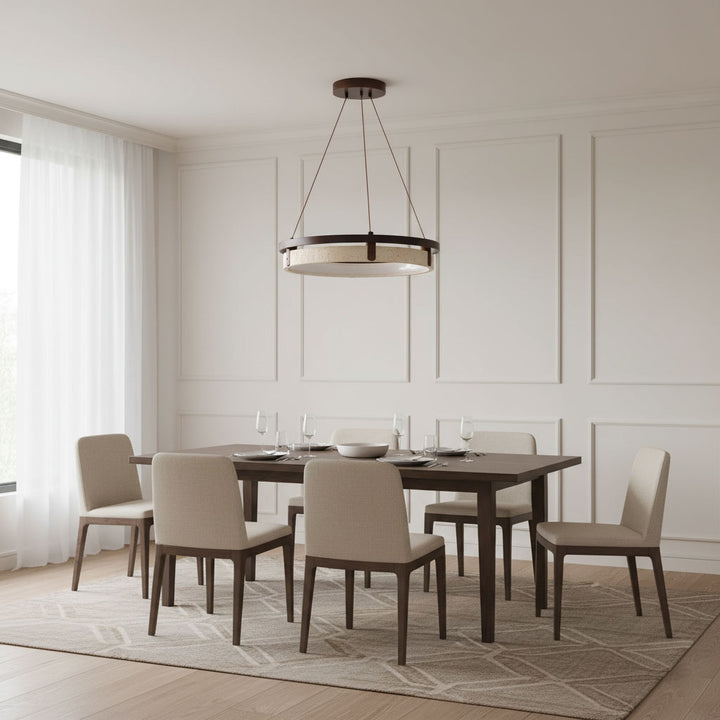 Orbit Travertine Pendant Light - Vakkerlight