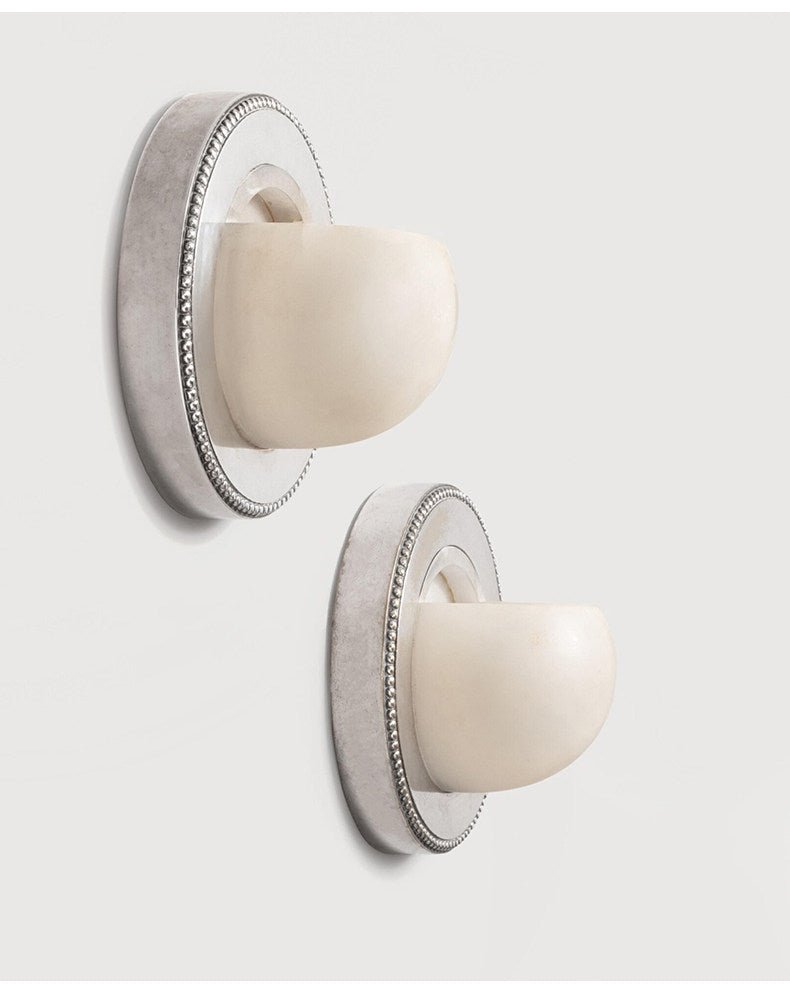 Orbit Pearl Alabaster Wall Light - Vakkerlight