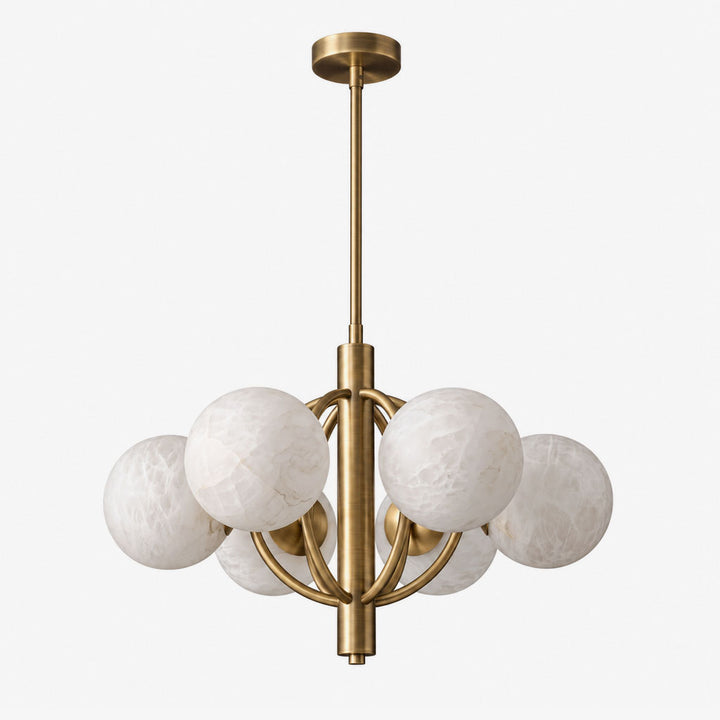 Orbit Alabaster Chandelier