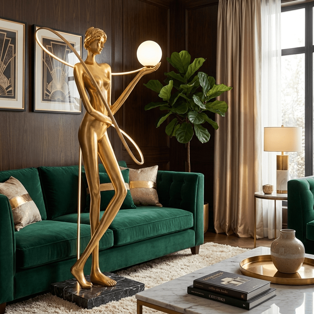 Orbit Muse Sculpture Lamp - Vakkerlight
