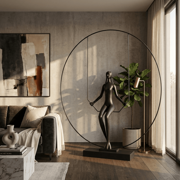 Orbit Swing Sculpture Lamp - Vakkerlight