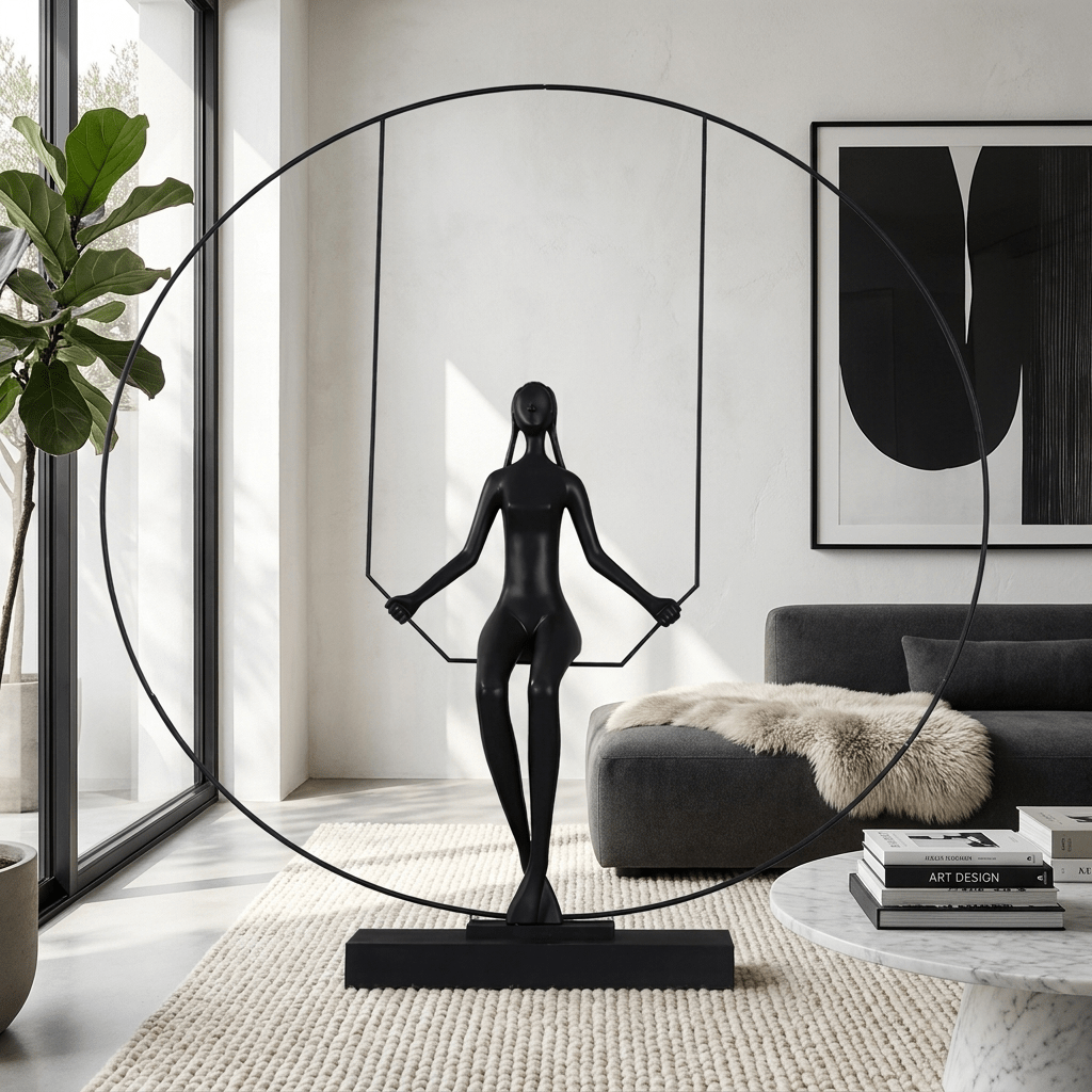 Orbit Swing Sculpture Lamp - Vakkerlight