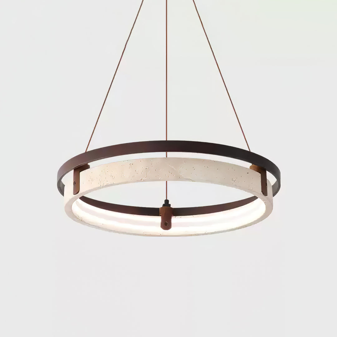 Orbit Travertine Pendant Light - Vakkerlight