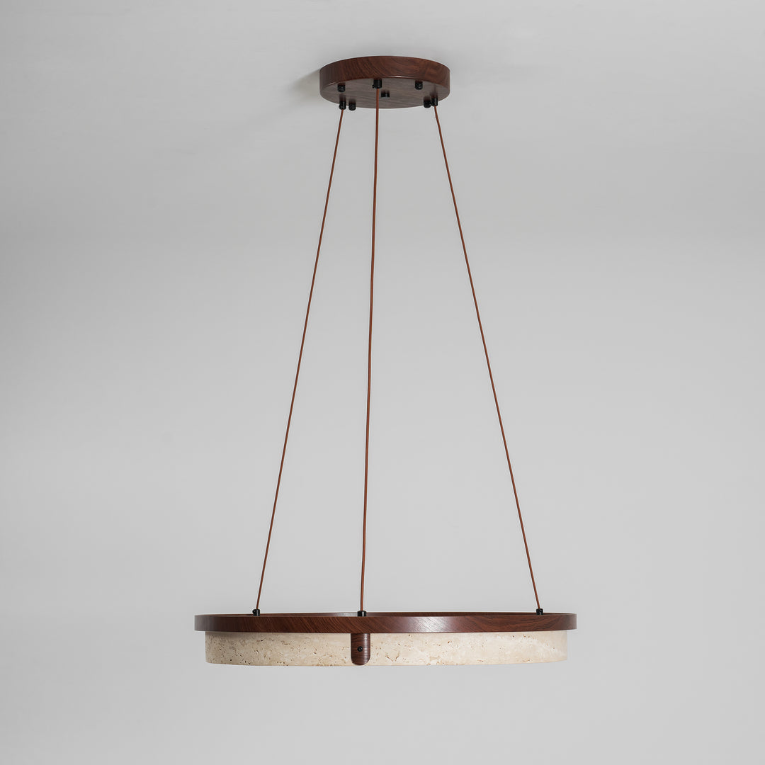 Orbit Travertine Pendant Light - Vakkerlight