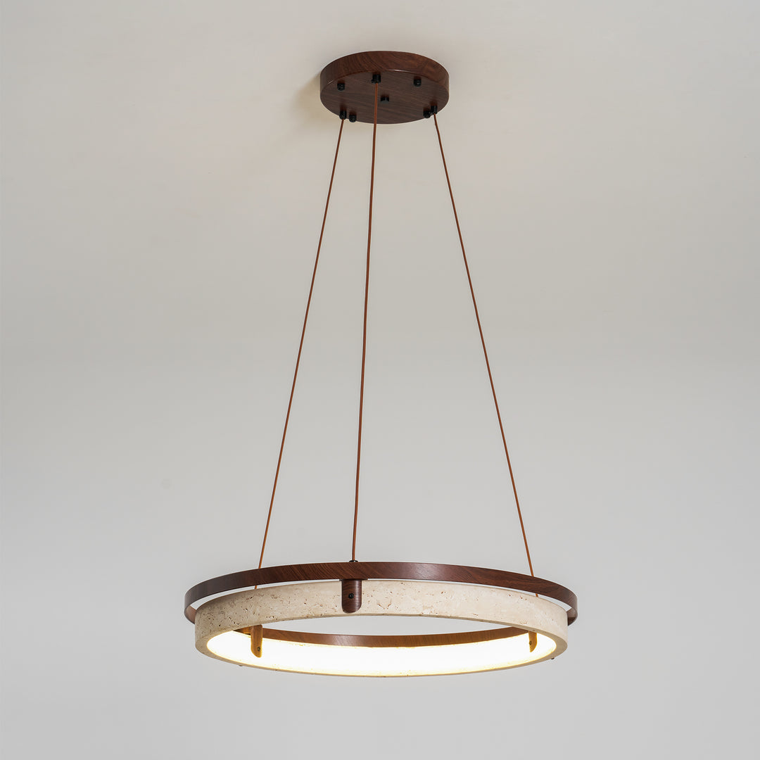 Orbit Travertine Pendant Light - Vakkerlight