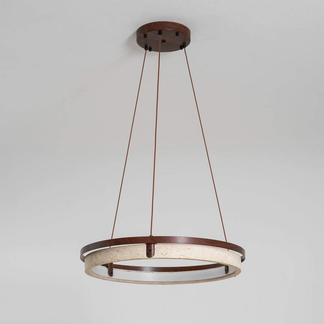 Orbit Travertine Pendant Light - Vakkerlight