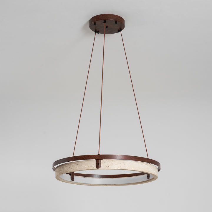Orbit Travertine Pendant Light - Vakkerlight