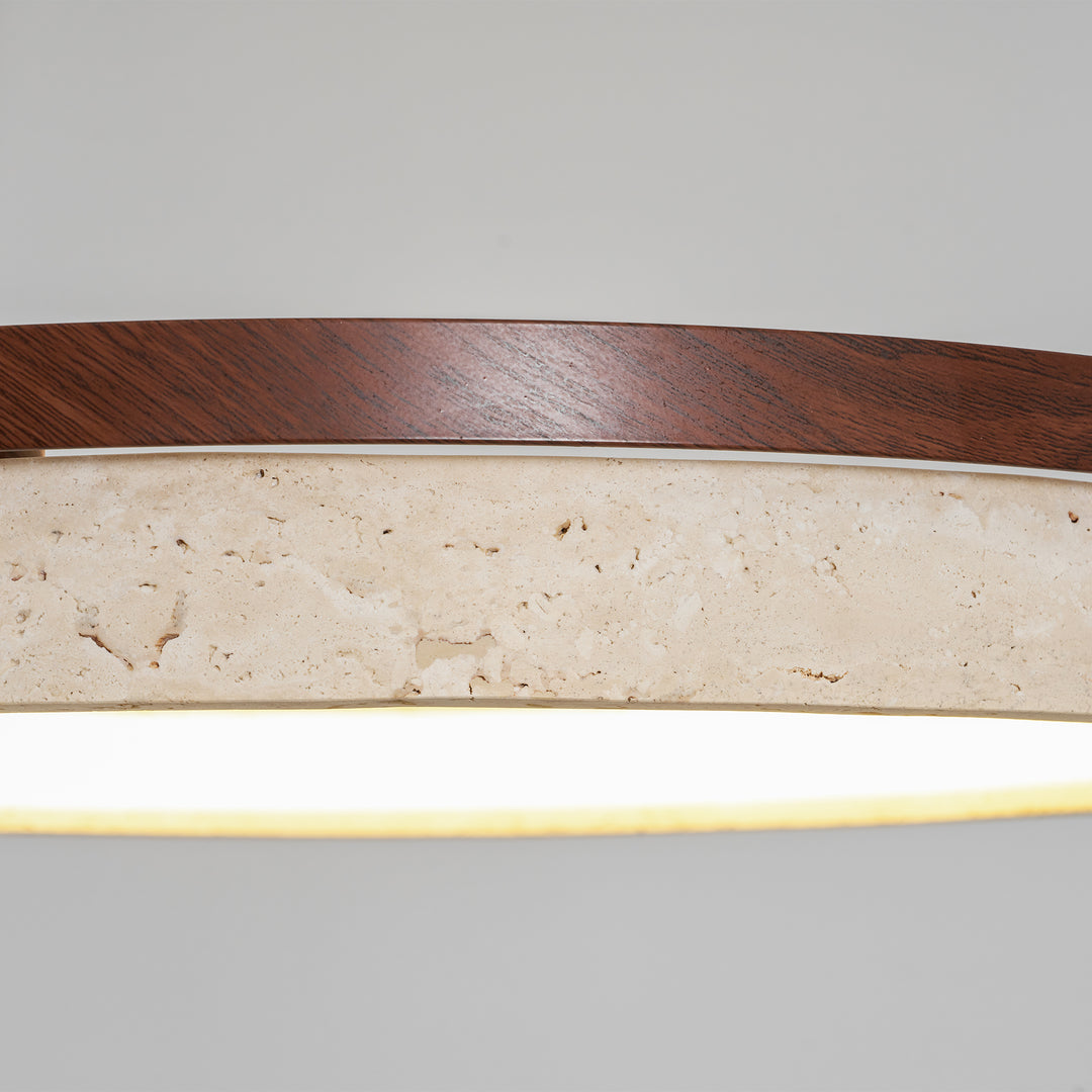 Orbit Travertine Pendant Light - Vakkerlight