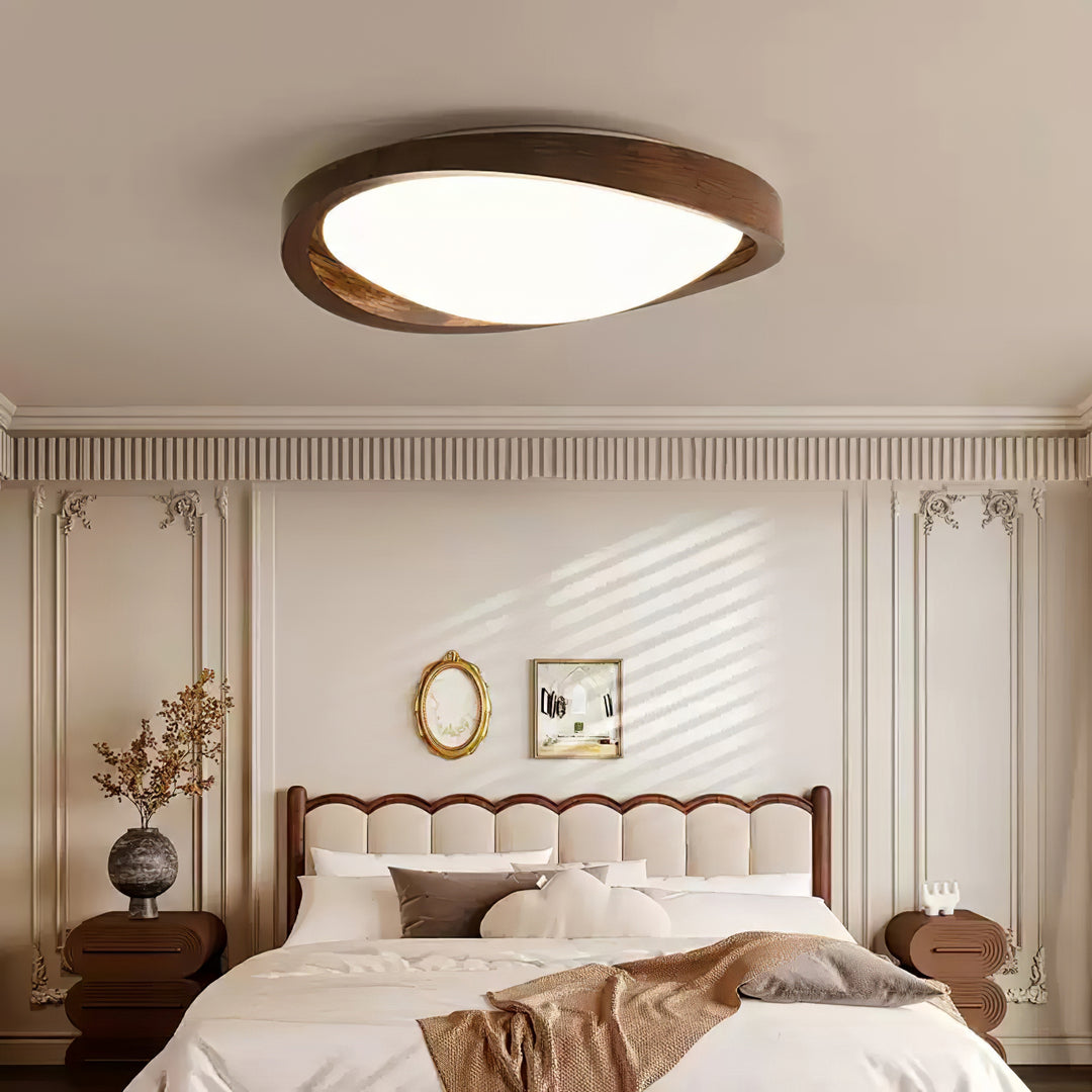 Orbit Wooden Ceiling Light