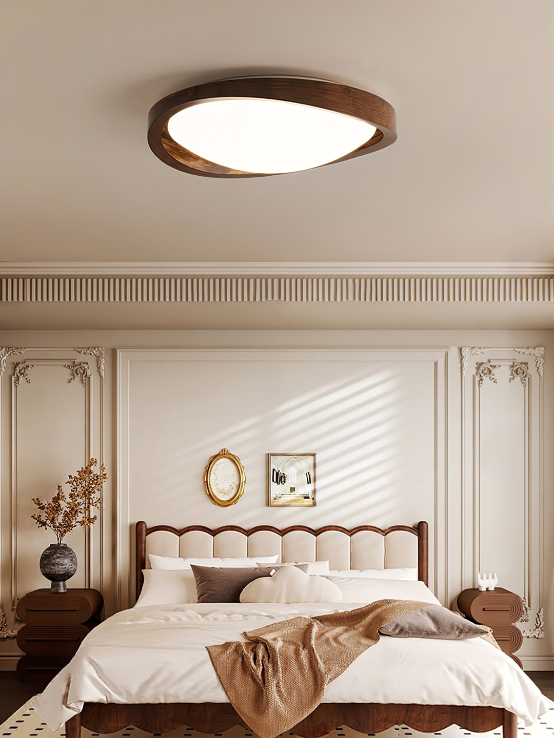 Orbit Wooden Ceiling Light