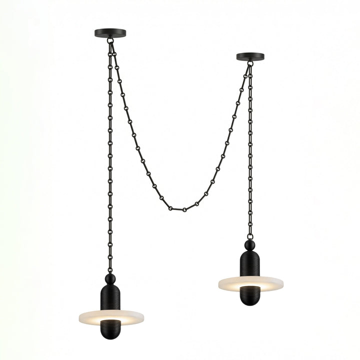 Orbital Drift Chain Chandelier - Vakkerlight