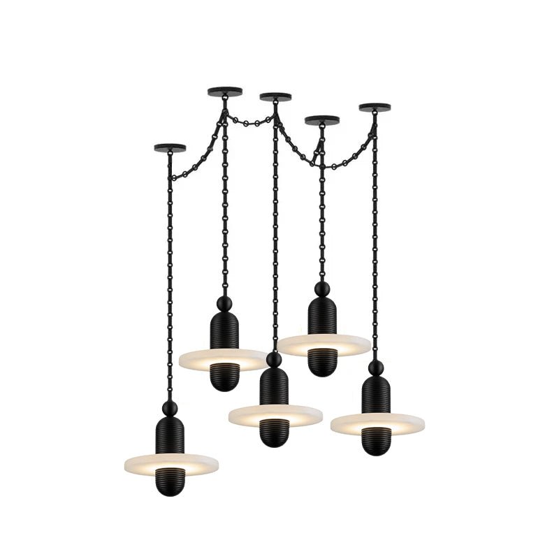 Orbital Drift Chain Chandelier - Vakkerlight