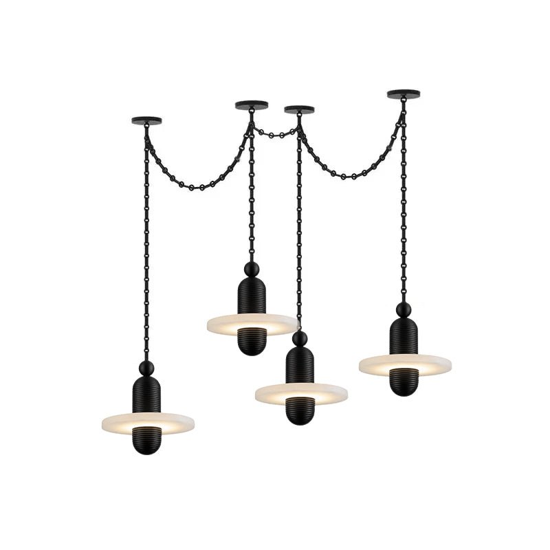 Orbital Drift Chain Chandelier - Vakkerlight