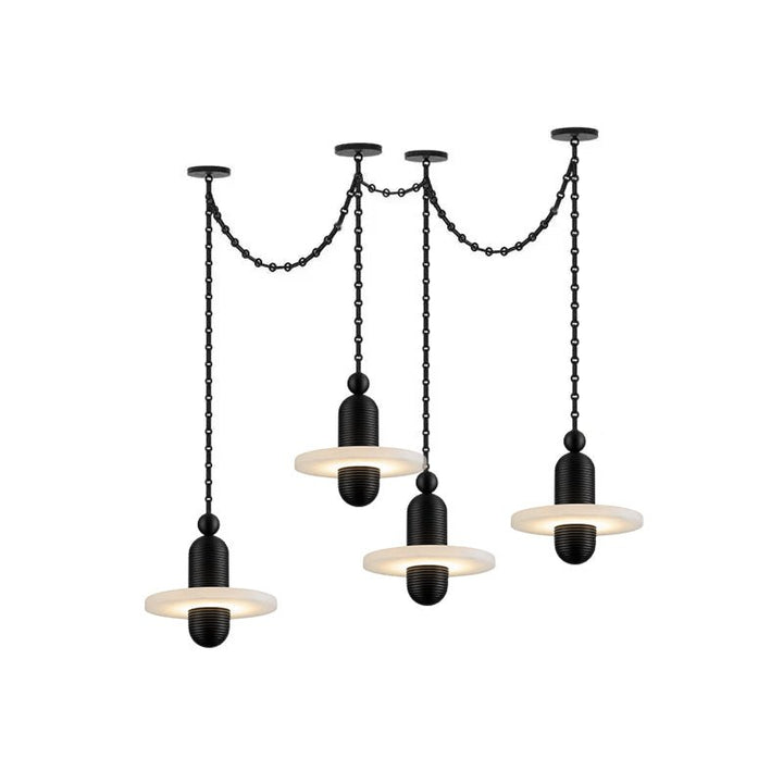 Orbital Drift Chain Chandelier - Vakkerlight