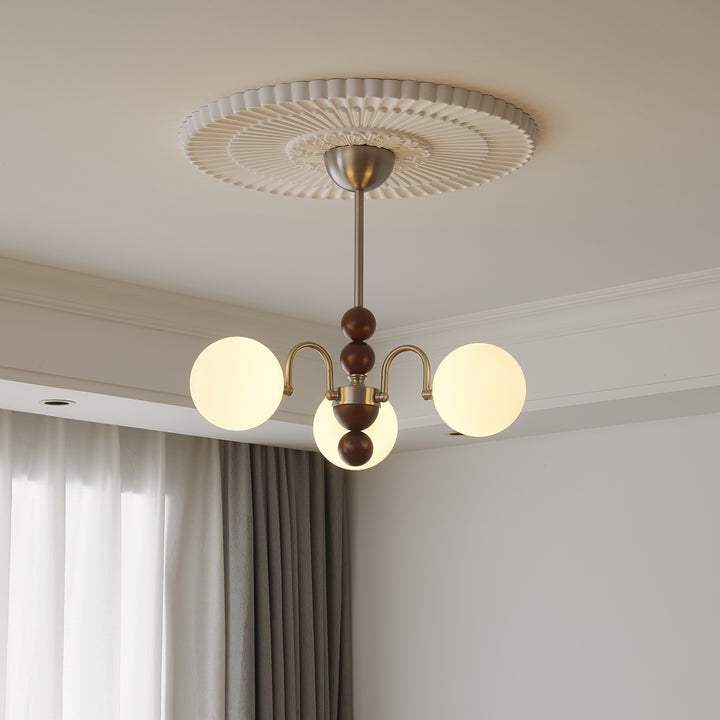 Orbital Curve Chandelier - Vakkerlight