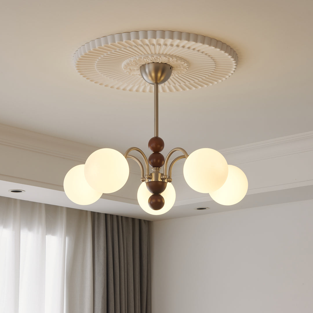 Orbital Curve Chandelier - Vakkerlight