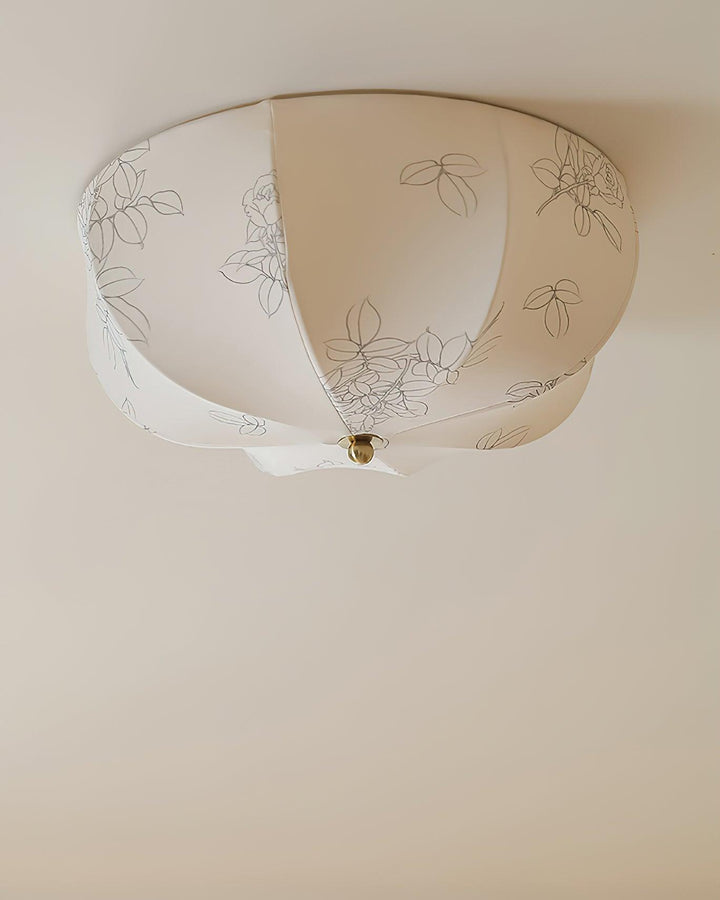 Orchid Fabric Ceiling Lamp - Vakkerlight