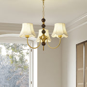 Orchid Fabric Chandelier