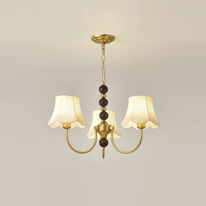 Orchid Fabric Chandelier - Vakkerlight