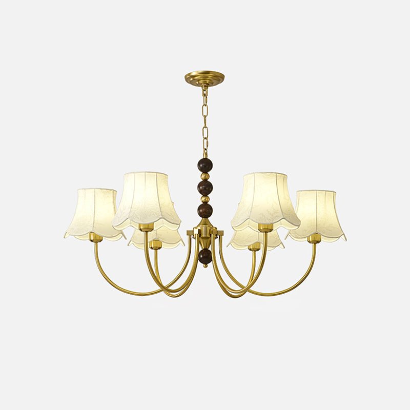 Orchid Fabric Chandelier - Vakkerlight