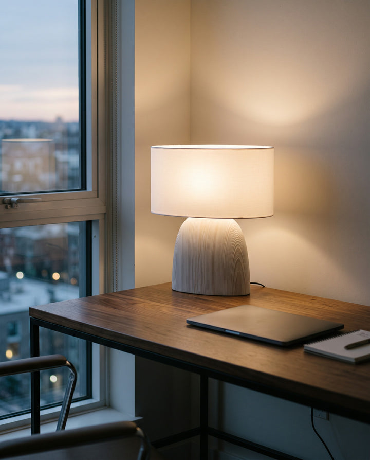 Modern Wood Table Lamp