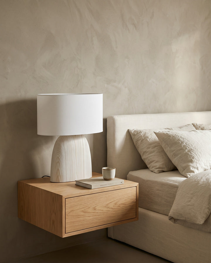 Modern Wood Table Lamp