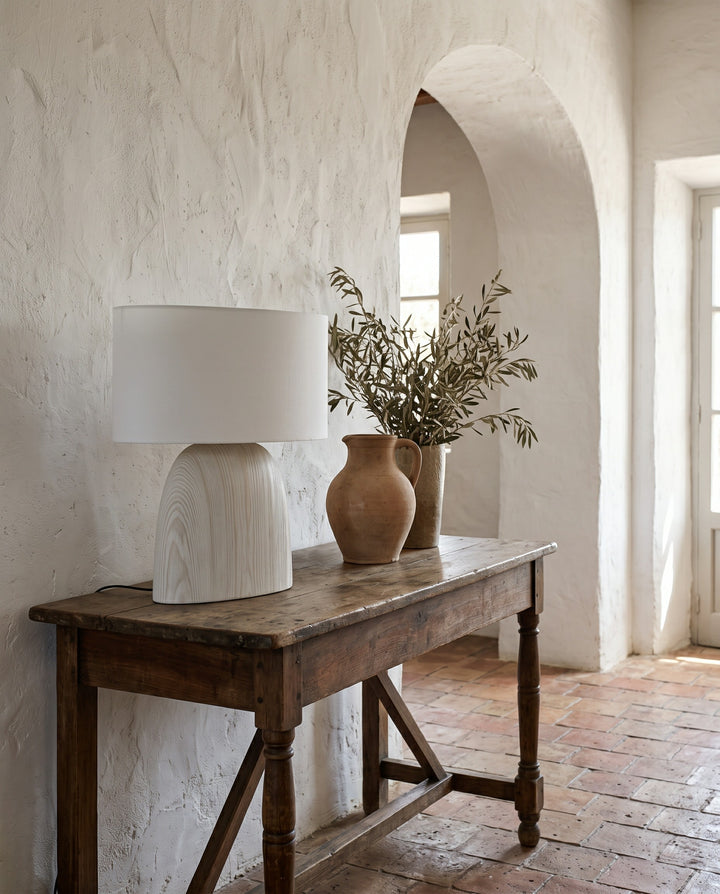 Modern Wood Table Lamp