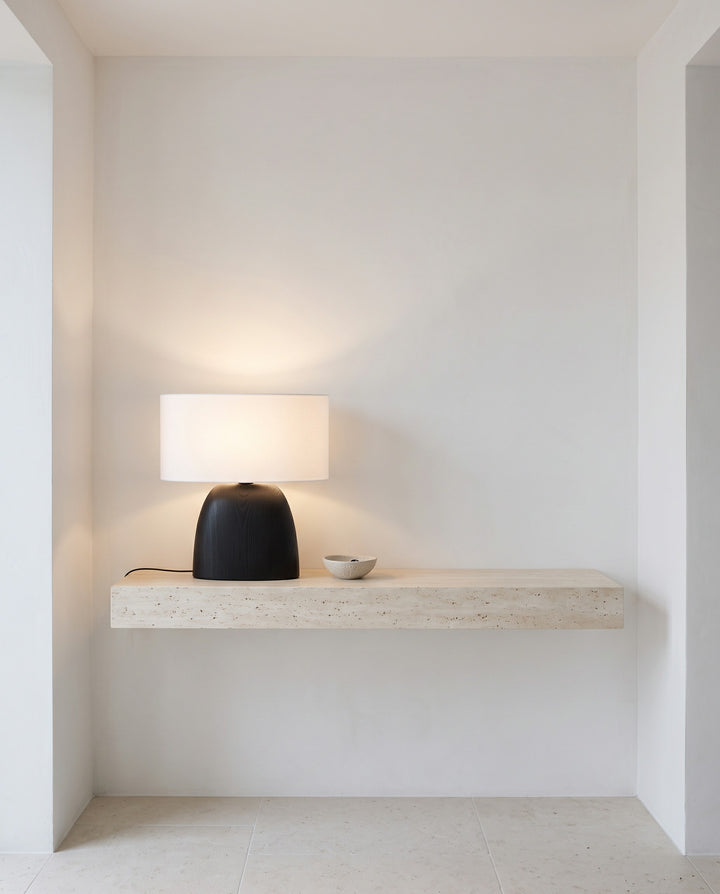Modern Wood Table Lamp