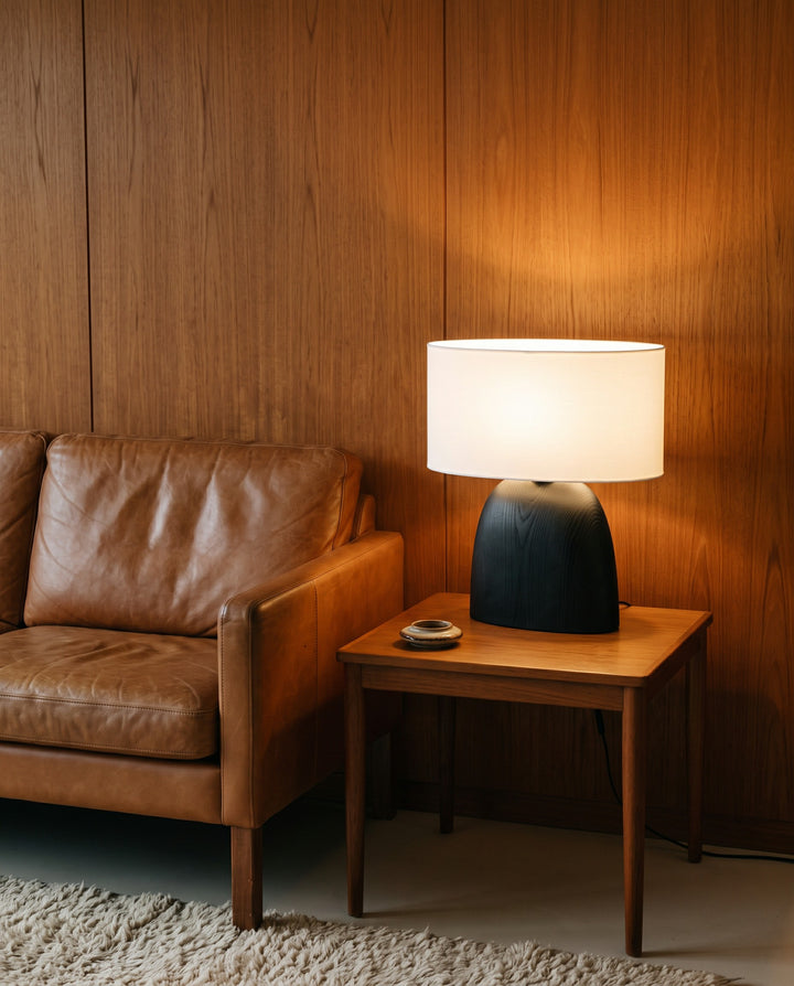 Modern Wood Table Lamp
