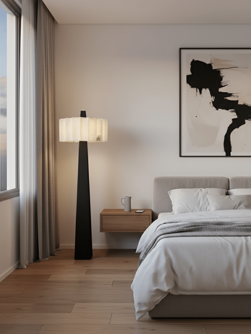 Origami Pleat Floor Lamp - Vakkerlight